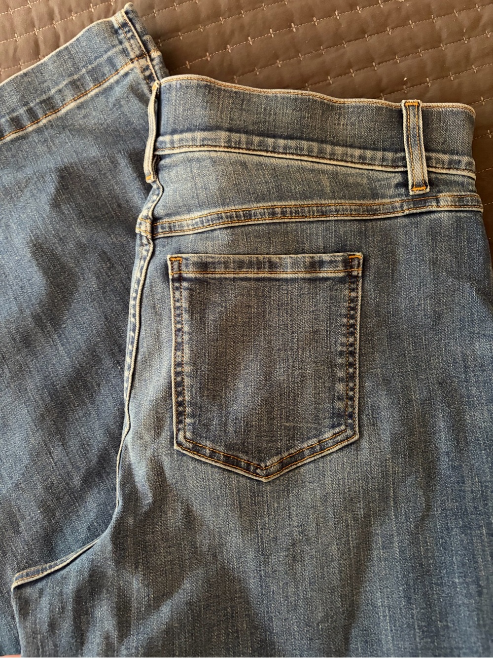 Spanx Wide Leg High-Rise Pull on Denim Women's - Blue - Picture 7 of 14